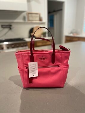 Kate Spade Chelsea Dahlia Pink Medium Zip Satchel
